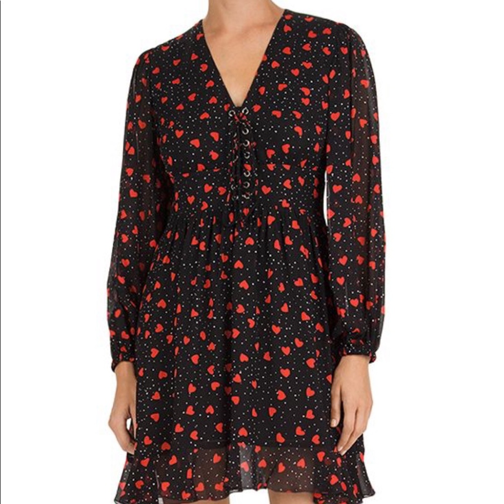So in Love Muslin Lace-Up Dress - The Kooples - Picture 4 of 4